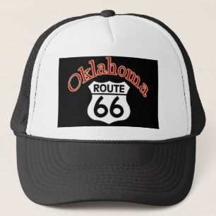 Oklahoma Route 66 Shield Trucker Hat