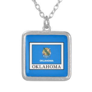 Oklahoma Silver Plated Necklace