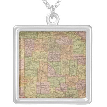 Oklahoma Silver Plated Necklace by davidrumsey at Zazzle