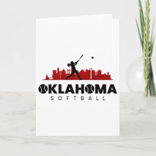 Oklahoma Softll Vintage Minimalist Retro Softll Lo Card