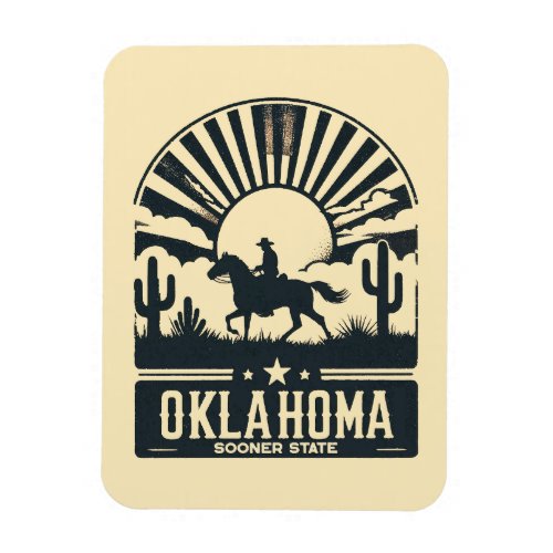 Oklahoma Sooner State Magnet