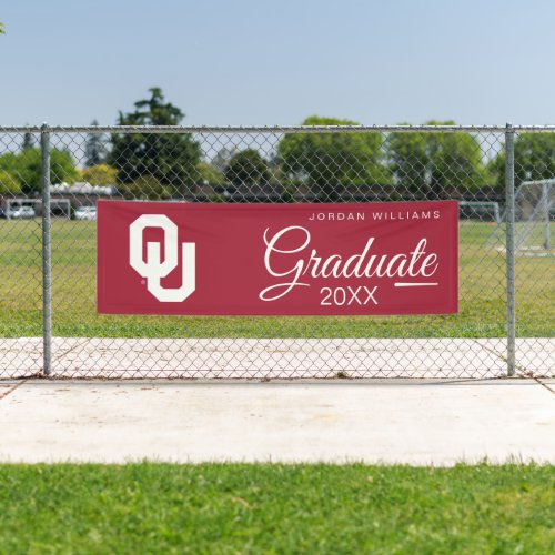 Oklahoma Sooners Graduate Banner