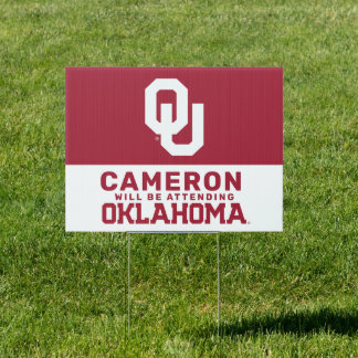 Oklahoma Sooners Graduate Sign