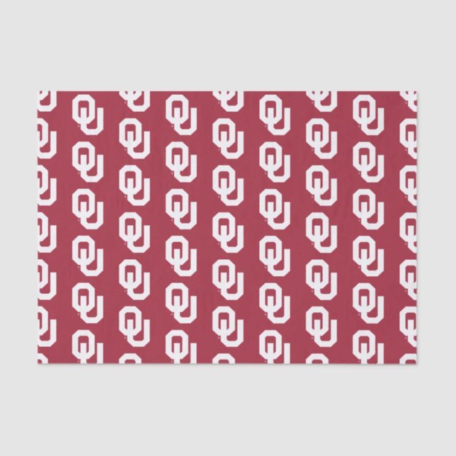 Oklahoma Sooners Graduate Tissue Paper (Front)