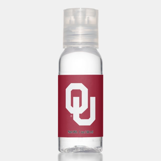 Oklahoma Sooners Hand Sanitizer (Front)