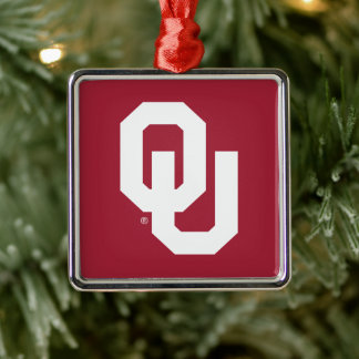 Oklahoma Sooners Metal Ornament
