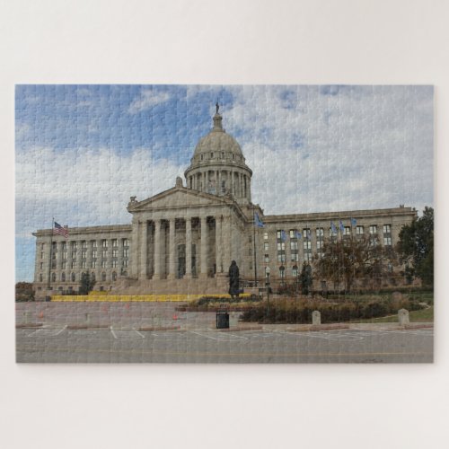 Oklahoma State Capitol Building Oklahoma City Jigsaw Puzzle