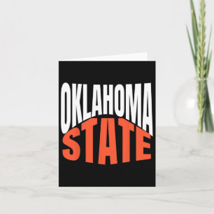 Oklahoma State  Card