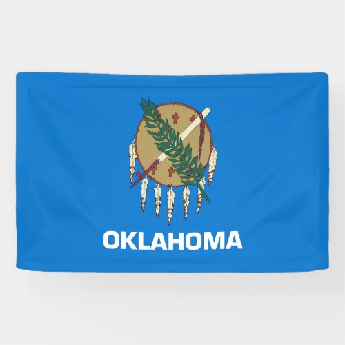 Oklahoma State Flag Banner