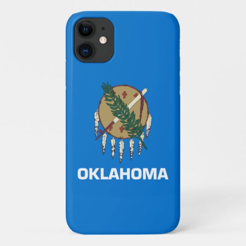 Oklahoma State Flag iPhone 11 Case