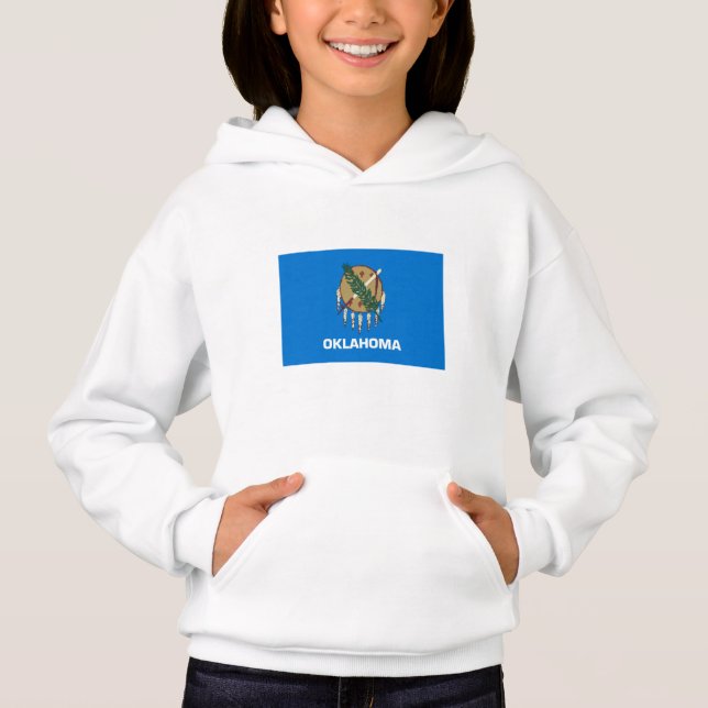Oklahoma State Flag Hoodie (Front)