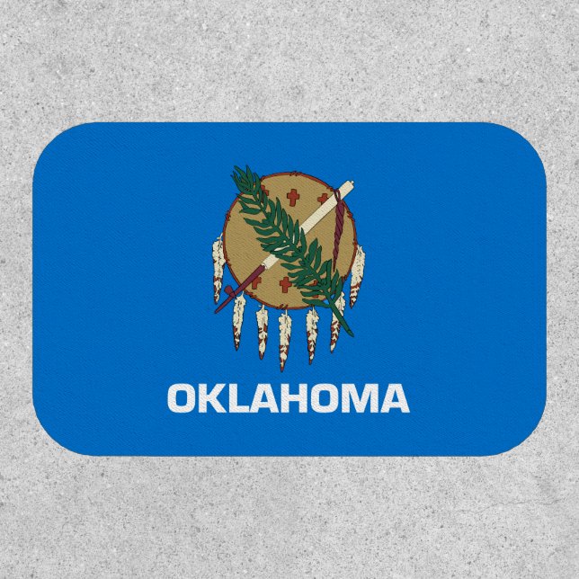 Oklahoma State Flag Patch (Front)