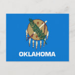 Oklahoma State Flag Postcard at Zazzle