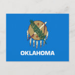 Oklahoma State Flag Postcard