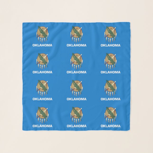 Oklahoma State Flag Scarf (Front)
