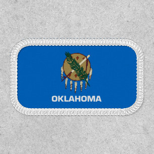 Oklahoma State Flag Small Patch