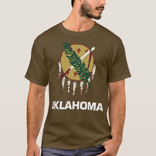 Oklahoma State Flag T_Shirt