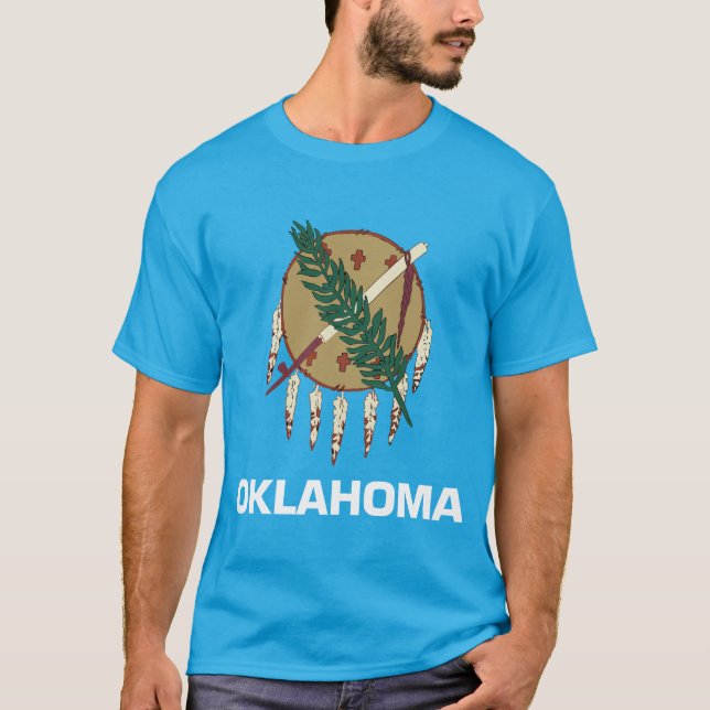 Oklahoma State Flag T-Shirt (Front)