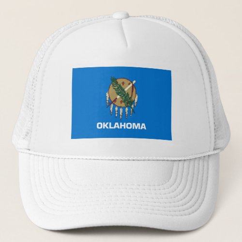 Oklahoma State Flag Trucker Hat