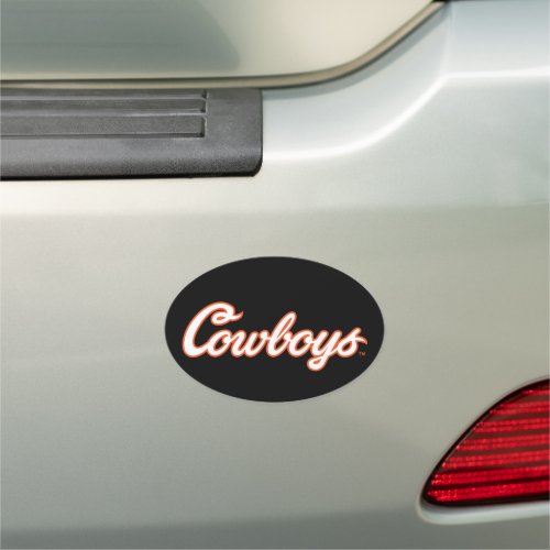 Oklahoma State University  Cowboys Car Magnet