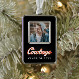Oklahoma State University Cowboys Christmas Ornament