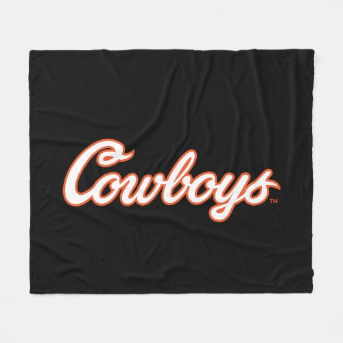 Oklahoma State University  Cowboys Fleece Blanket