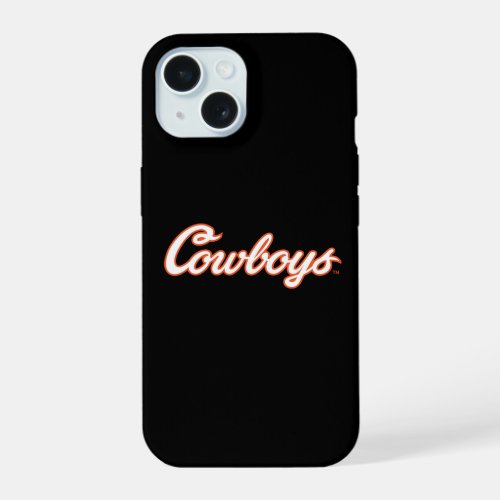 Oklahoma State University  Cowboys iPhone 15 Case