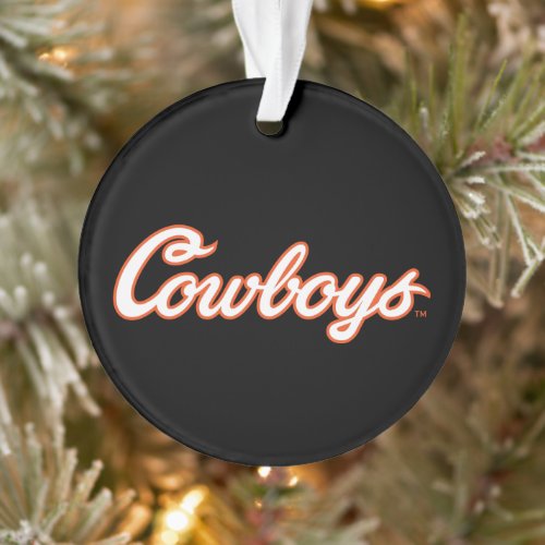 Oklahoma State University  Cowboys Ornament