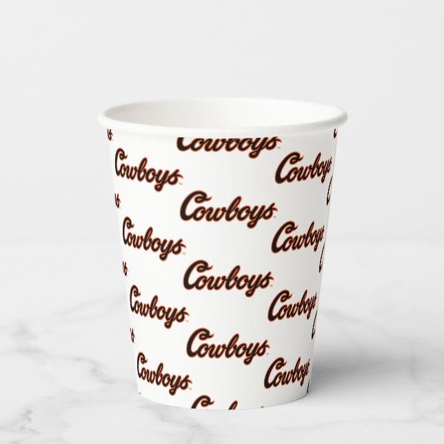 Oklahoma State University | Cowboys Paper Cups (Back)
