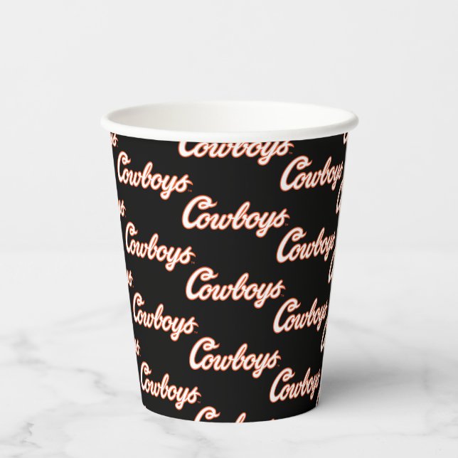 Oklahoma State University | Cowboys Paper Cups (Back)