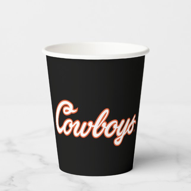 Oklahoma State University | Cowboys Paper Cups (Back)