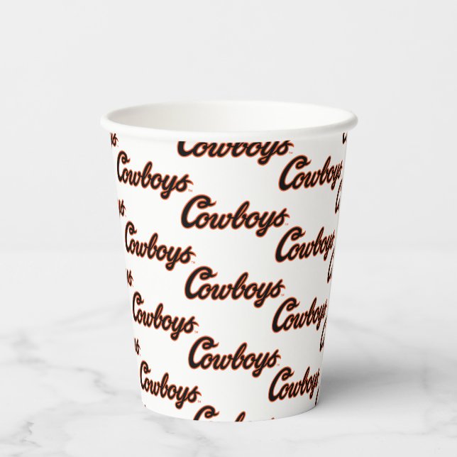 Oklahoma State University | Cowboys Paper Cups (Back)