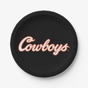 Oklahoma State University   Cowboys Paper Plates