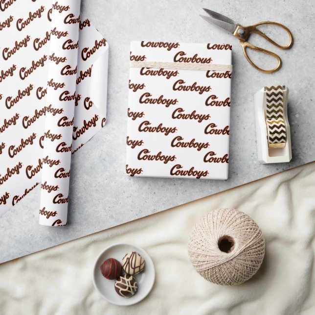 Oklahoma State University | Cowboys Wrapping Paper (Crafts)