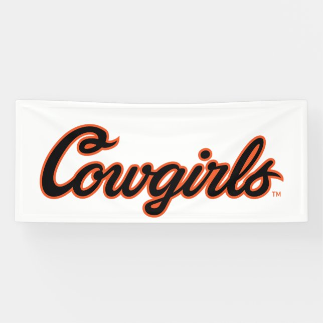 Oklahoma State University | Cowgirls Banner (Horizontal)