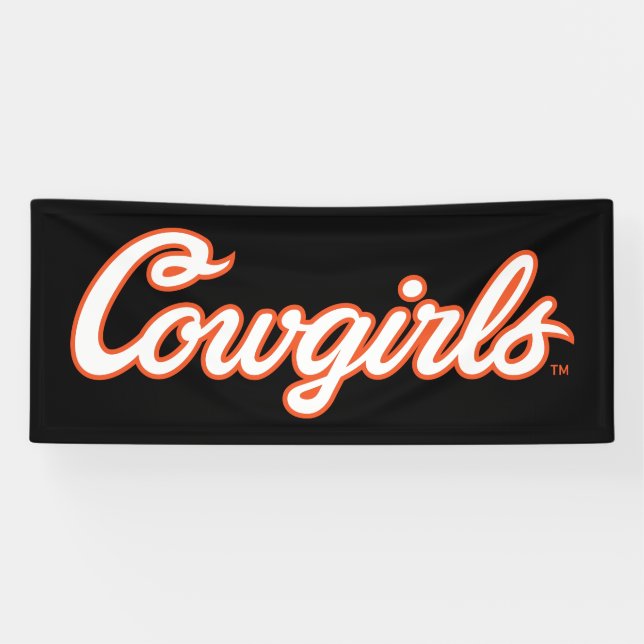 Oklahoma State University | Cowgirls Banner (Horizontal)
