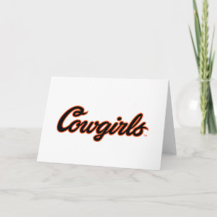 Oklahoma State University Cowgirls Card