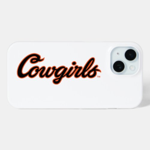 Oklahoma State University  Cowgirls iPhone 15 Case