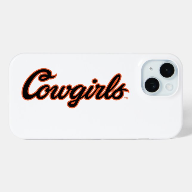 Oklahoma State University | Cowgirls Case-Mate iPhone Case (Back (Horizontal))