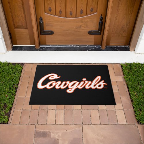 Oklahoma State University  Cowgirls Doormat