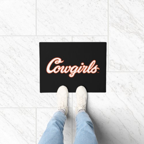 Oklahoma State University  Cowgirls Doormat