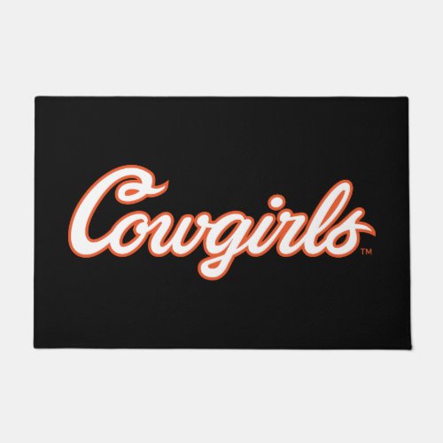 Oklahoma State University  Cowgirls Doormat