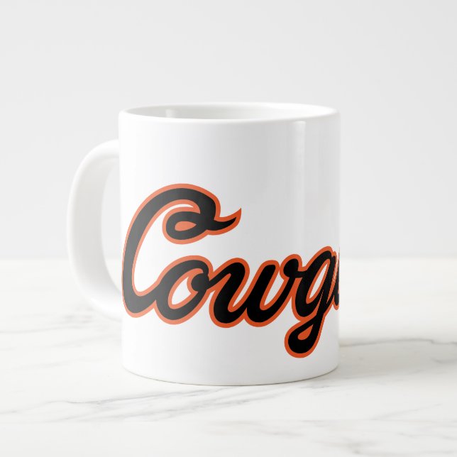 Oklahoma State University | Cowgirls Giant Coffee Mug (Front Left)