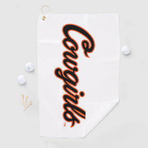 Oklahoma State University Cowgirls Golf Towel