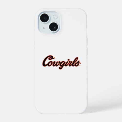 Oklahoma State University  Cowgirls iPhone 15 Case