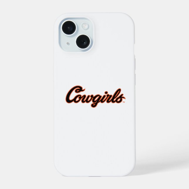 Oklahoma State University | Cowgirls iPhone 15 Case (Back)