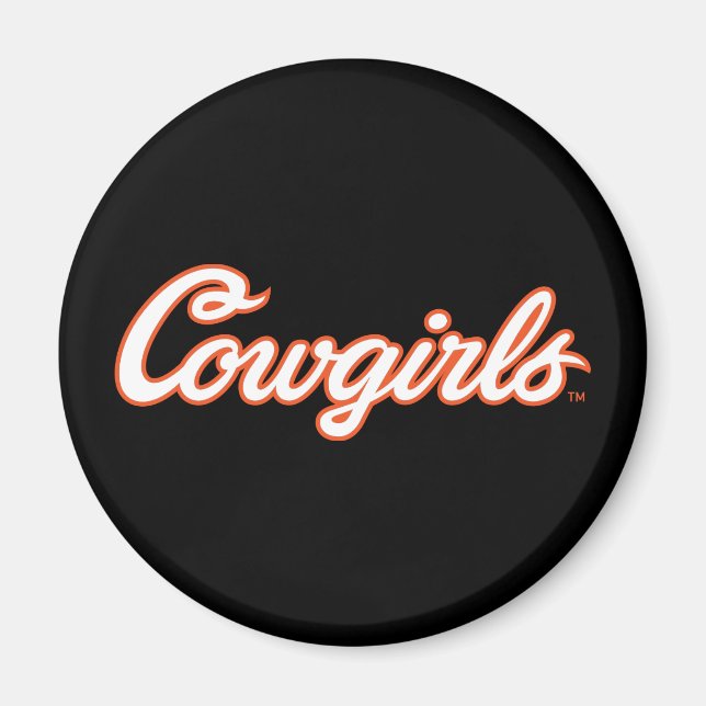 Oklahoma State University | Cowgirls Magnet (Front)