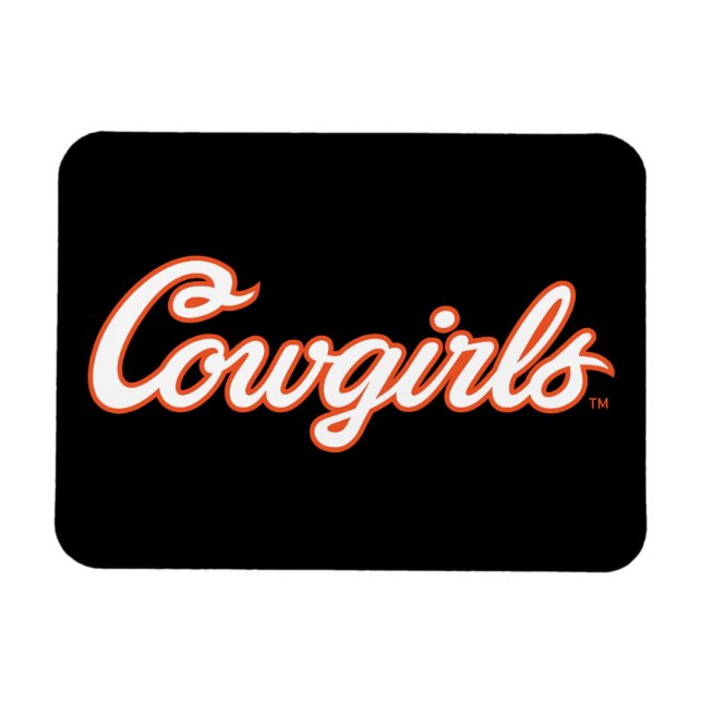 Oklahoma State University | Cowgirls Magnet (Horizontal)