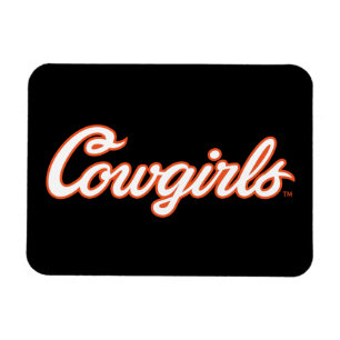 Oklahoma State University Cowgirls Magnet