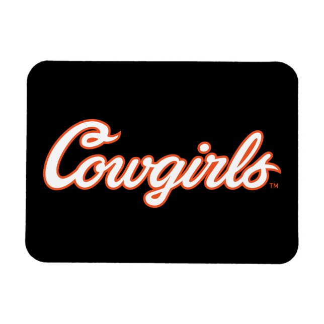 Oklahoma State University | Cowgirls Magnet (Horizontal)
